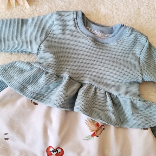 Set Tunika und Crop-Pulli Gr.68