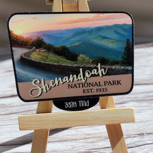 Shenandoah National Park Sticker, Decorate your Water Bottle or Laptop with our Shenandoah vinyl sticker, Cute summer vacation souvenir