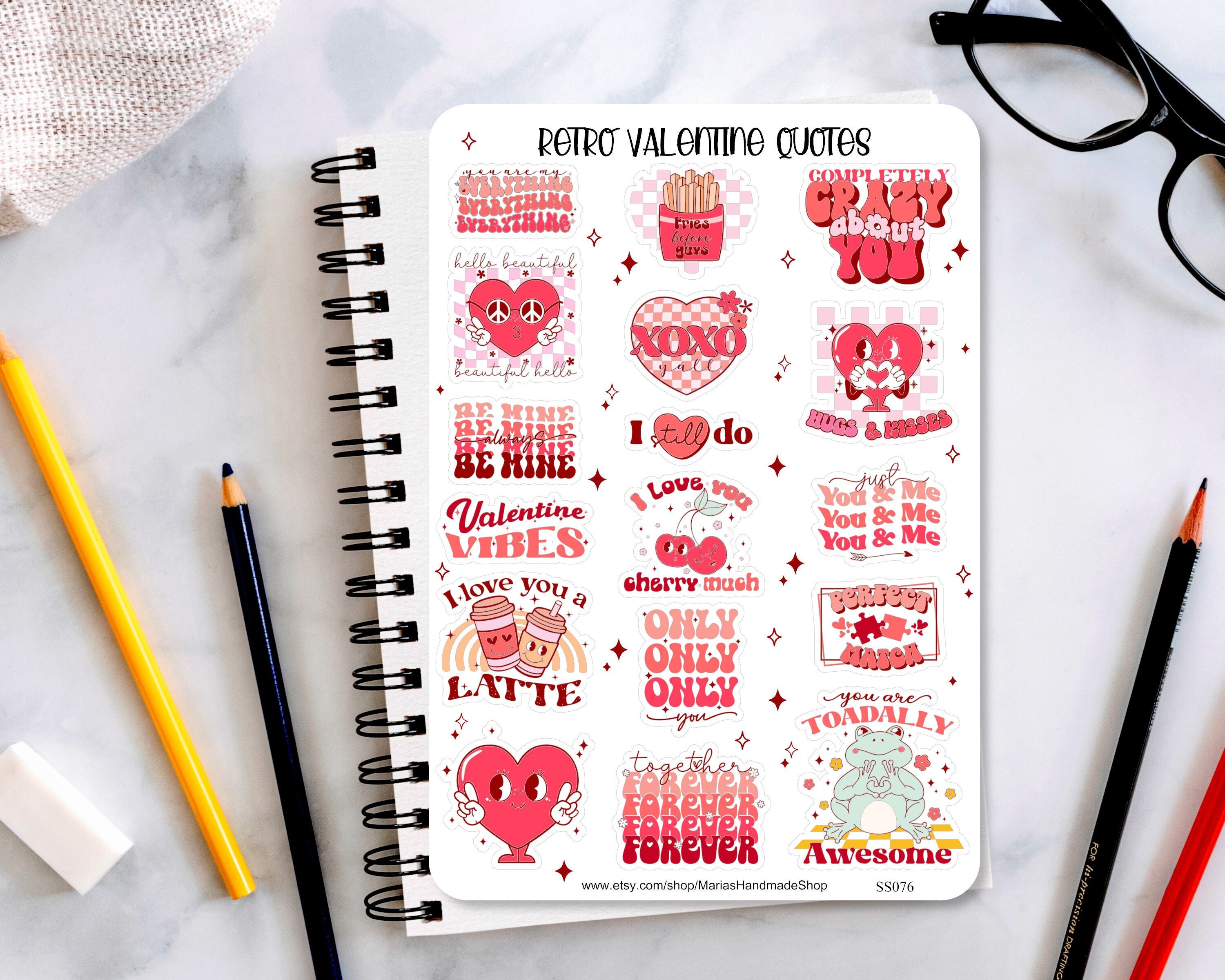 Inspirational Quote Stickers 100pcs, Motivational Stickers for Students,  Teachers Planner Stickers for Water Bottles, Scrapbooking, Journal 