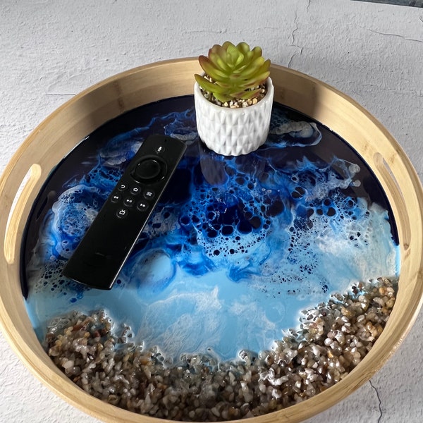 Round Coffee Table Tray Etsy