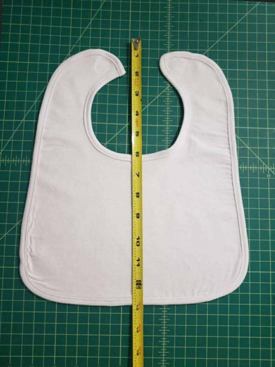 Sublimation Blank Baby Bib and Burp Cloth Set, Polyester Bib Burp Cloth