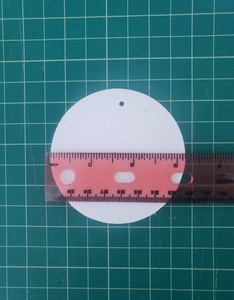 Sublimation Blank DIY Air Fresheners, Circle Felt Air Freshener Sheet