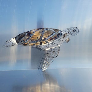 sea turtle seaturtle  metal wall art fish decor custom art work steel
