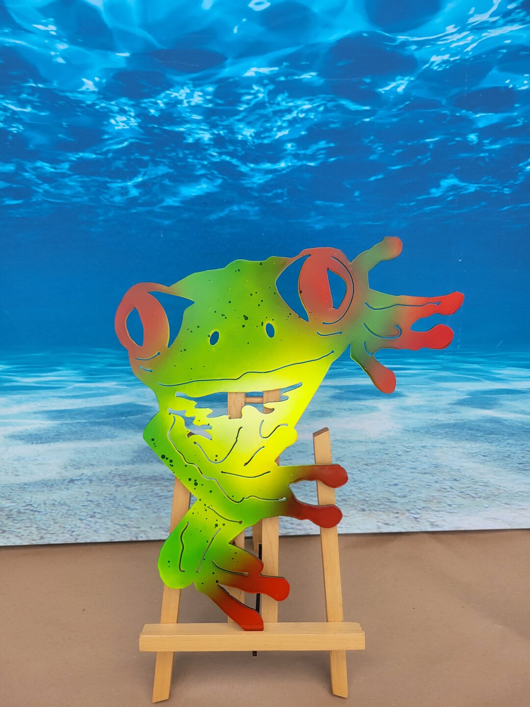 Metal Art Tree Frog Wall Art Home Decor Wall Decor Etsy