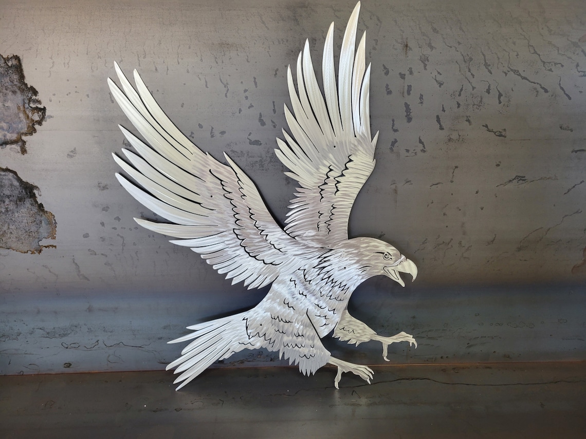 Eagle Metal Art Eagle Wall Art American Eagle Bald Eagle Etsy