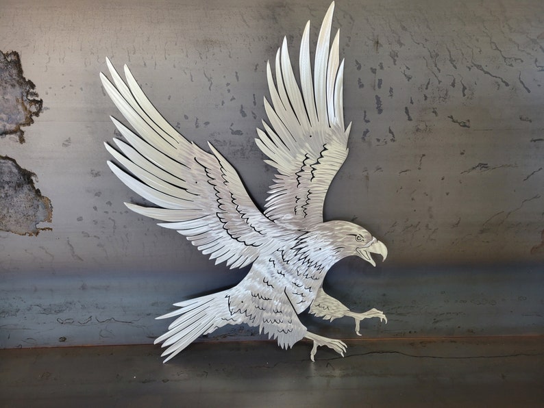 Eagle Metal Art Eagle Wall Art American Eagle Bald Eagle Etsy