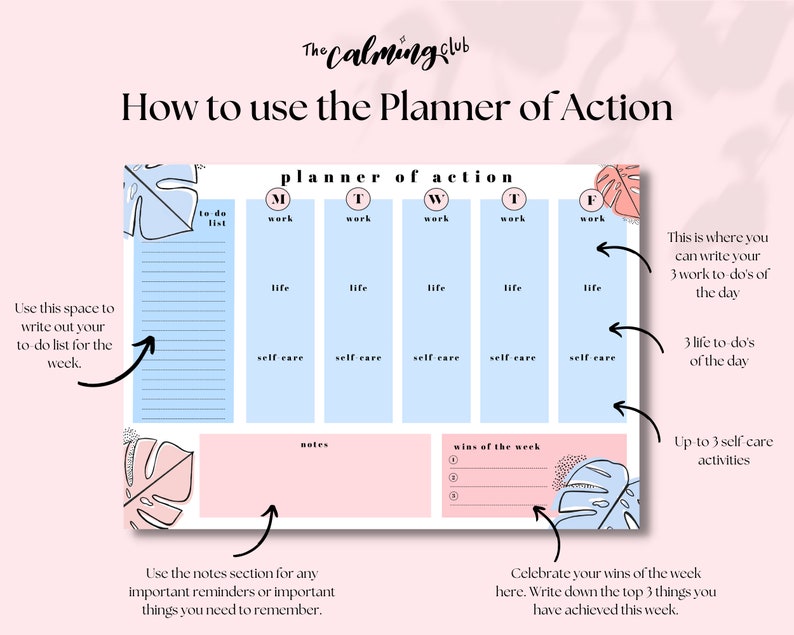 Ultieme zelfzorgset voor briefpapier, bureauplannerset van 3, briefpapierset, bureaupapier, eco-briefpapier voor studenten, studentenplanner afbeelding 8