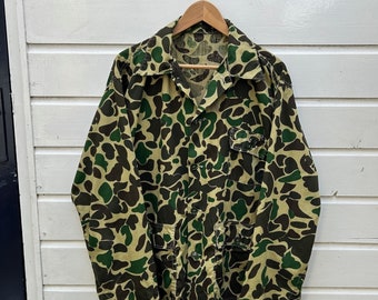 Vintage 90s: BDU Jungle Tropical Jacket - Tiger Stripe Camo