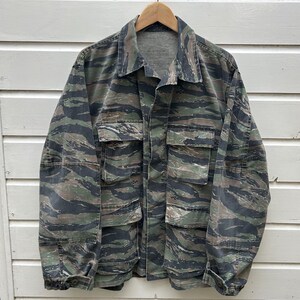 個人装備 90s CAB CLOTHING tigerstripe jacket 90s CAB CLOTHING tigerstripe jacket