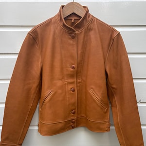 L MENLO COSSACK LEATHER JACKET リーバイス Rare Levi's Vintage