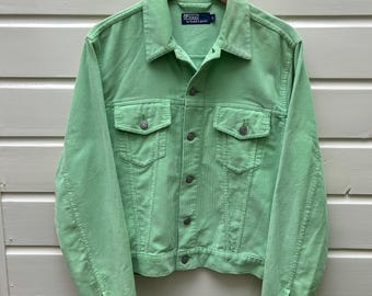 Polo Ralph Lauren Vintage Fireman's Olive Green Toggle Jacket Coat