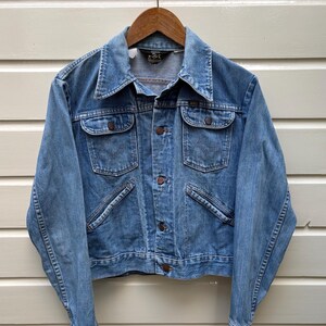 Vintage 70s: Maverick 124MJ Blue Bell Denim Jacket - Made in USA
