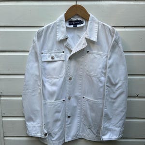 Vintage 80s: Polo by Ralph Lauren cotton chore jacket - made in Italy (M)