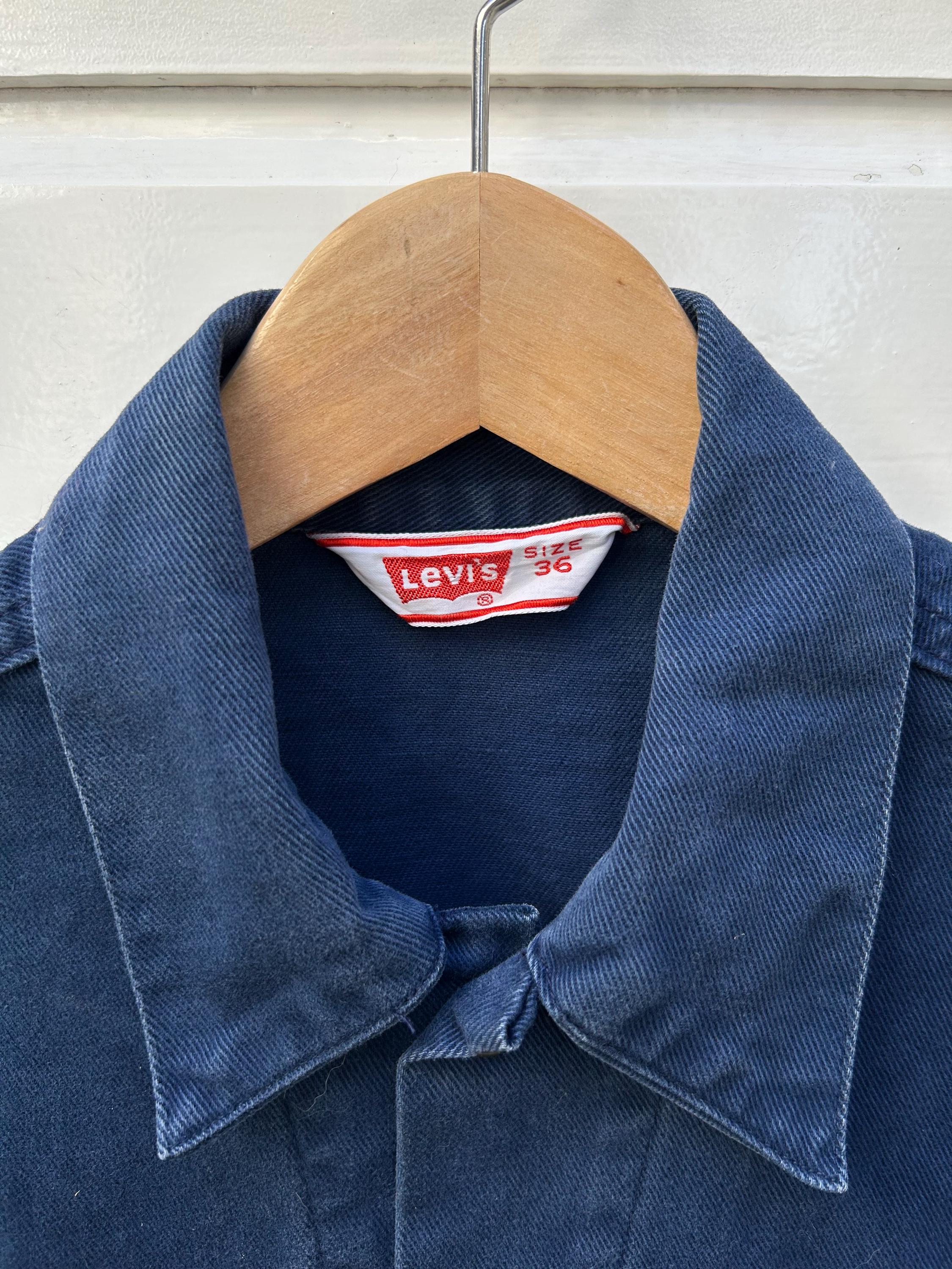 Vintage 70s: Levi's Cotton Trucker Jacket - Snap Buttons