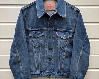 Vintage 70s: Levi's Type III Big E Trucker Denim Jacket - 70505