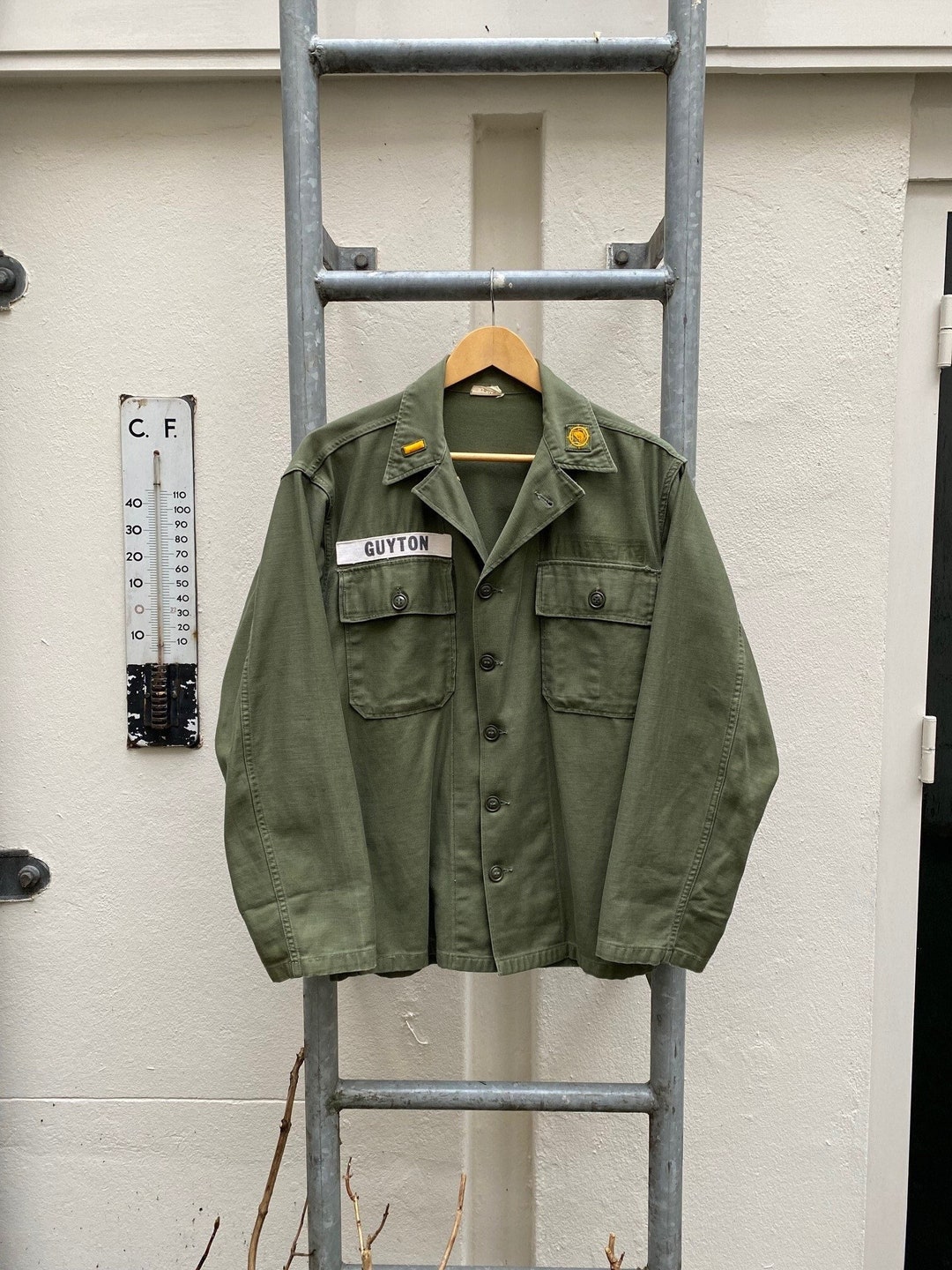 60S US ARMY OG107 UTILITY SHIRT JACKET（TP-107 Type 2