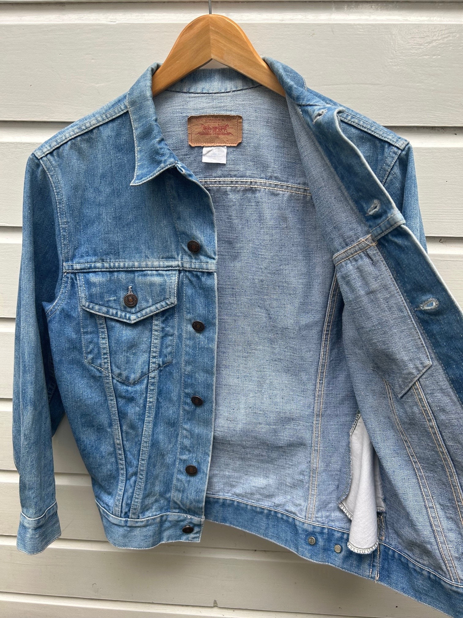 Vintage 60s: Levi's Type III Big E Trucker Denim Jacket Vintage 60s: Levi's Type III Big E Trucker Denim Jacket