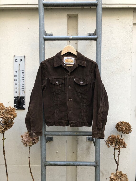 Vintage 60s: Levi's Big E Corduroy Jacket - Brown