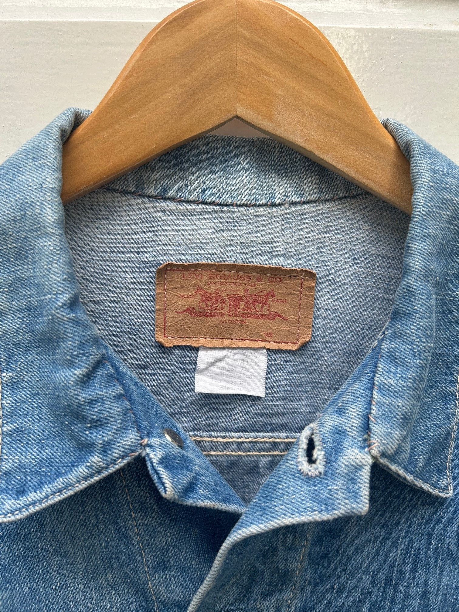 Vintage 60s: Levi's Type III Big E Trucker Denim Jacket Vintage 60s: Levi's Type III Big E Trucker Denim Jacket