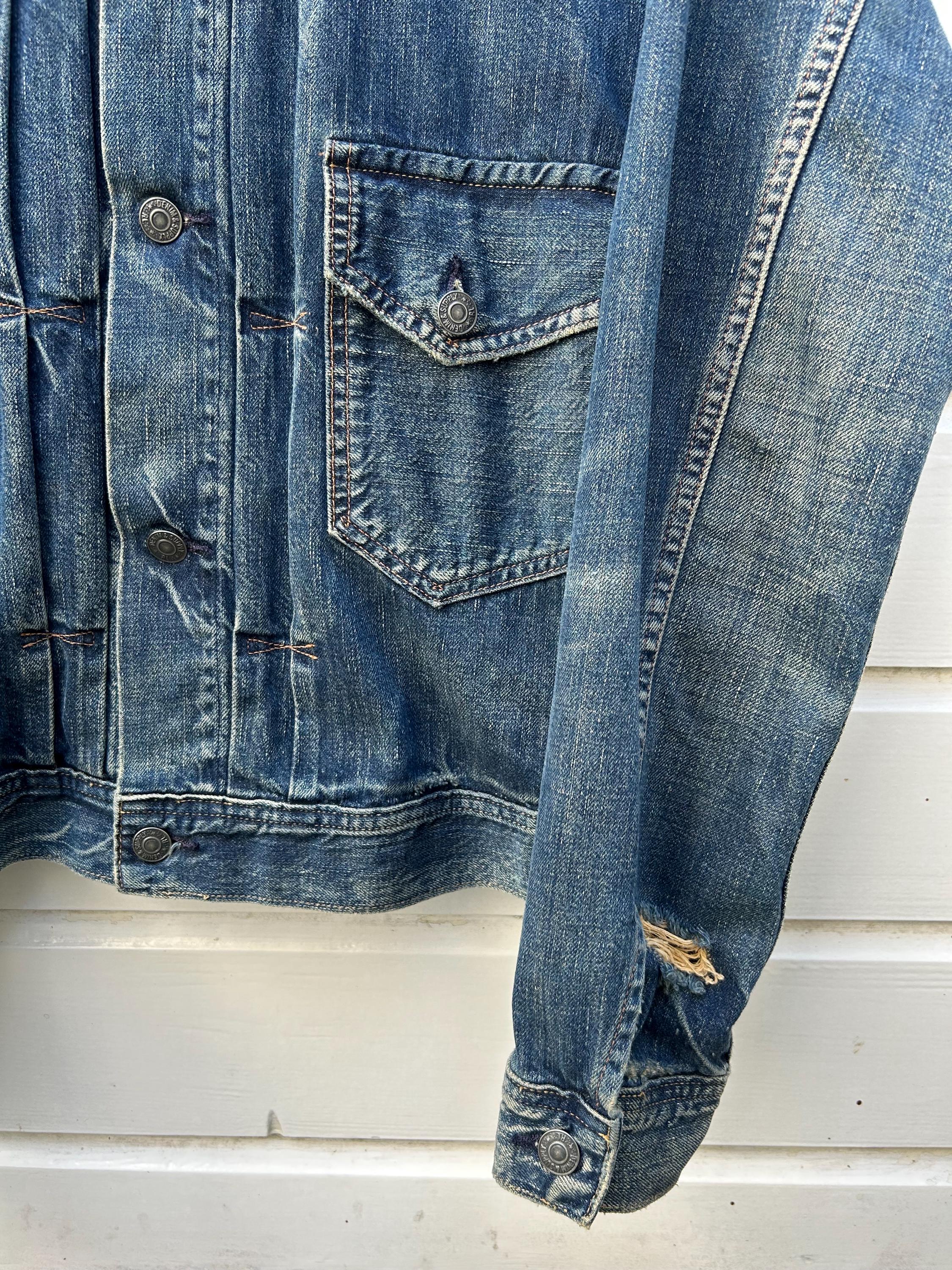 Denim & Supply by Ralph Lauren Pleated Denim Type I Jacket