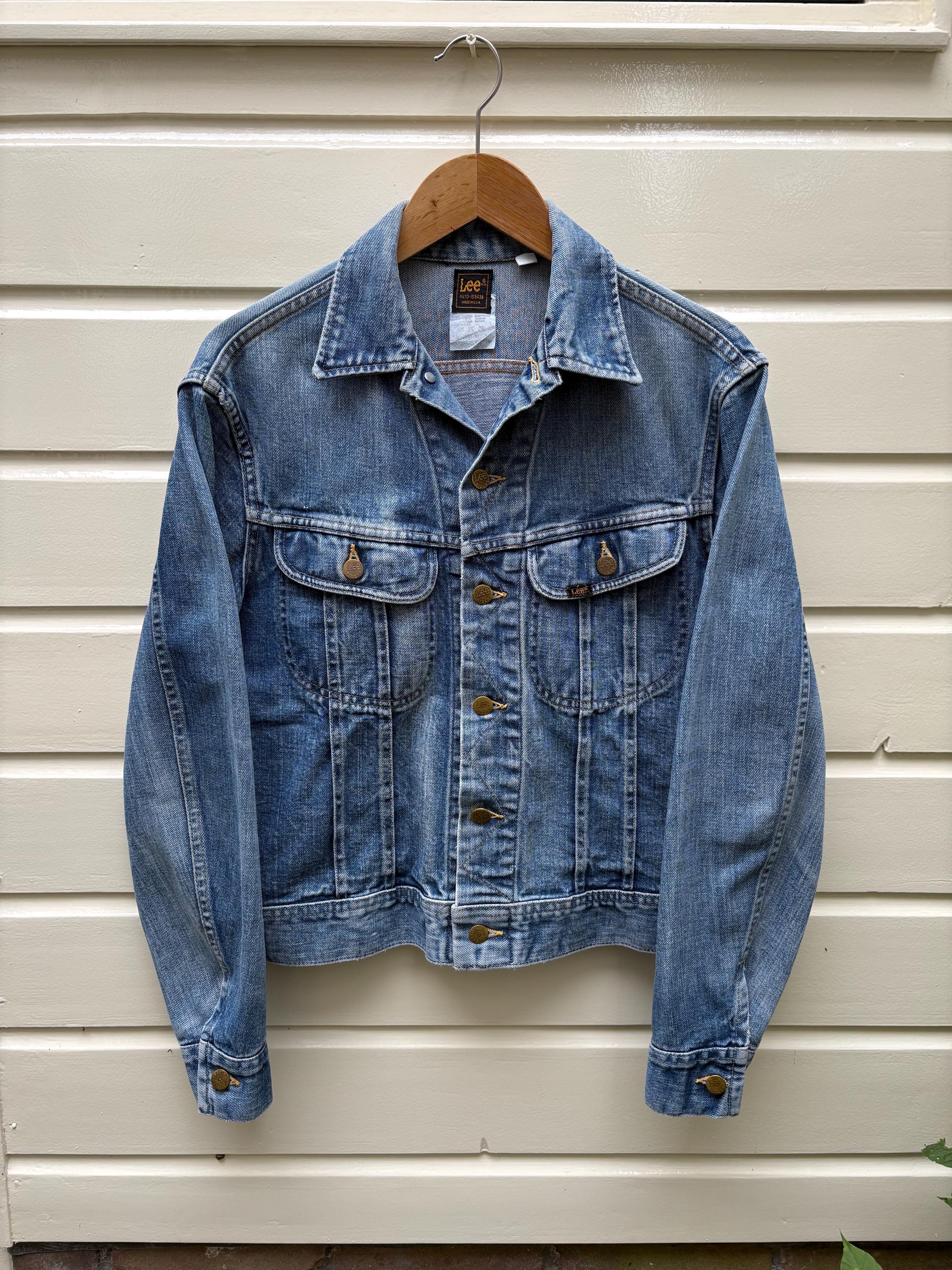 Vintage anos 70: Jaqueta jeans Lee Riders fabricada nos EUA