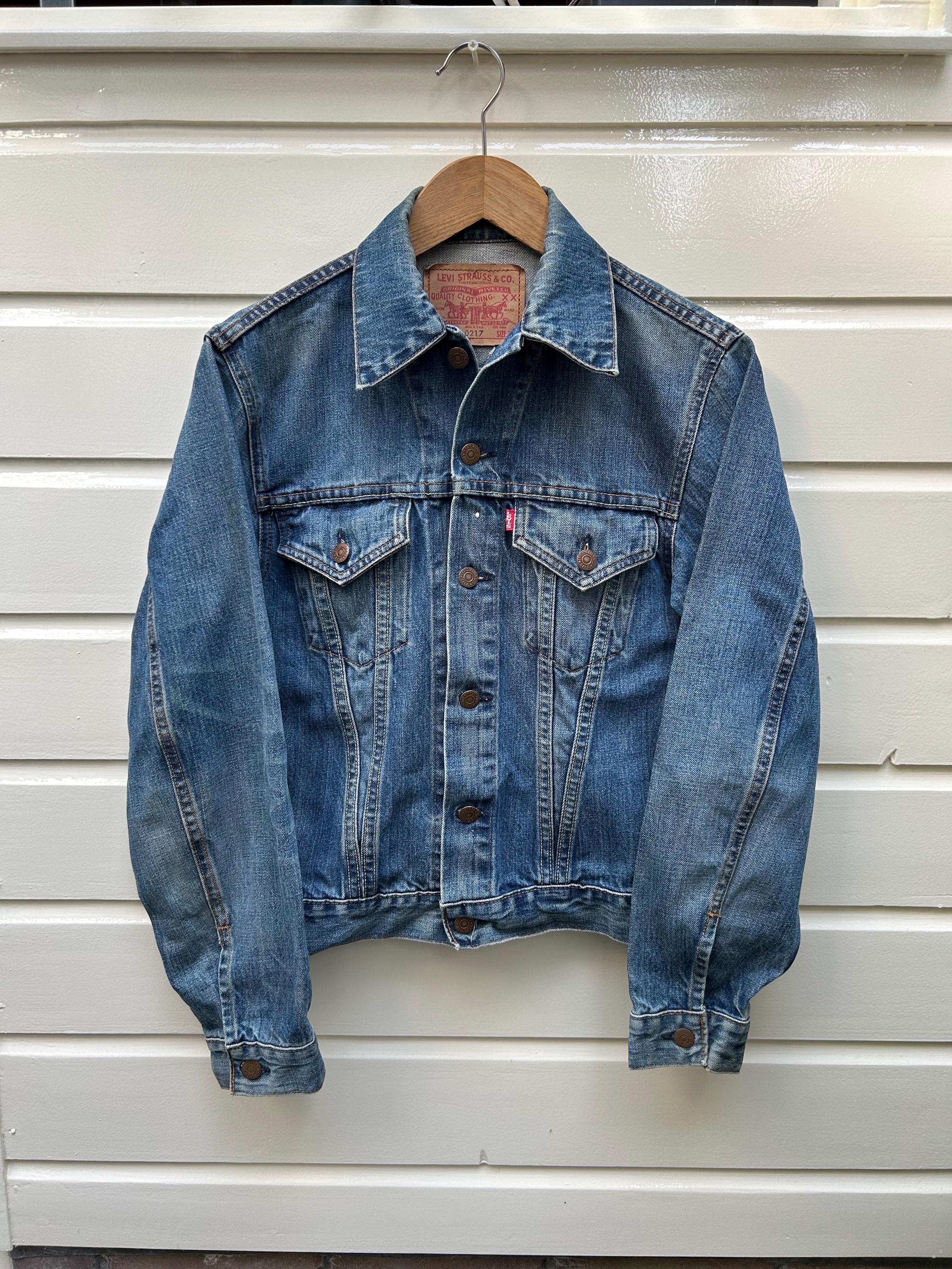 90's Levi's USA 70505-0217 40 米国製 XL Levi's Vintage 70s 70505-0217 4th G-Jacket Size 44 Cotton