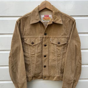 ヴィンテージ 60 年代: リーバイス ビッグ E コーデュロイ トラッカー