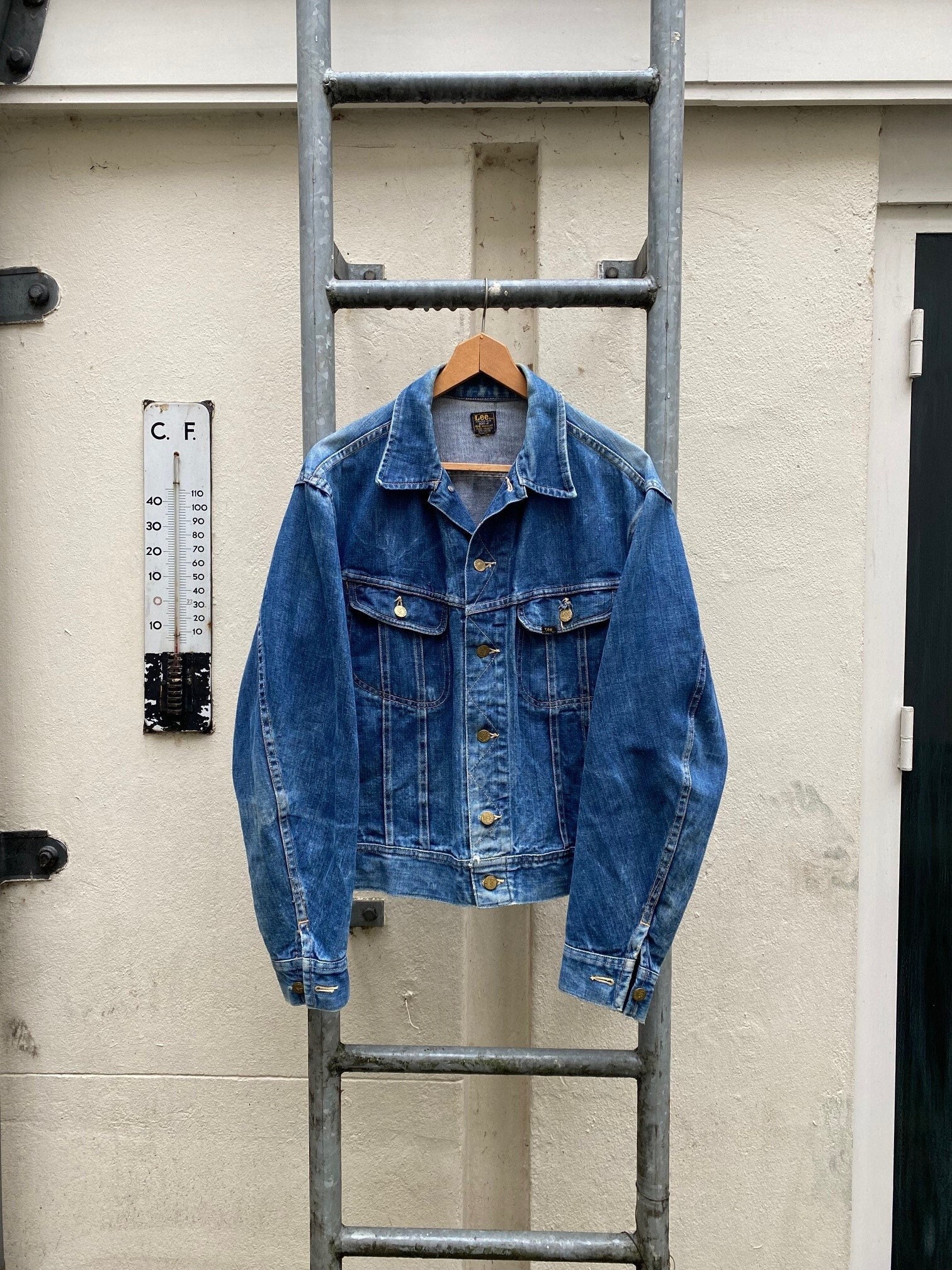 Vintage 60s: Lee 101-J Riders Denim Jacket Union Made in USA - Etsy