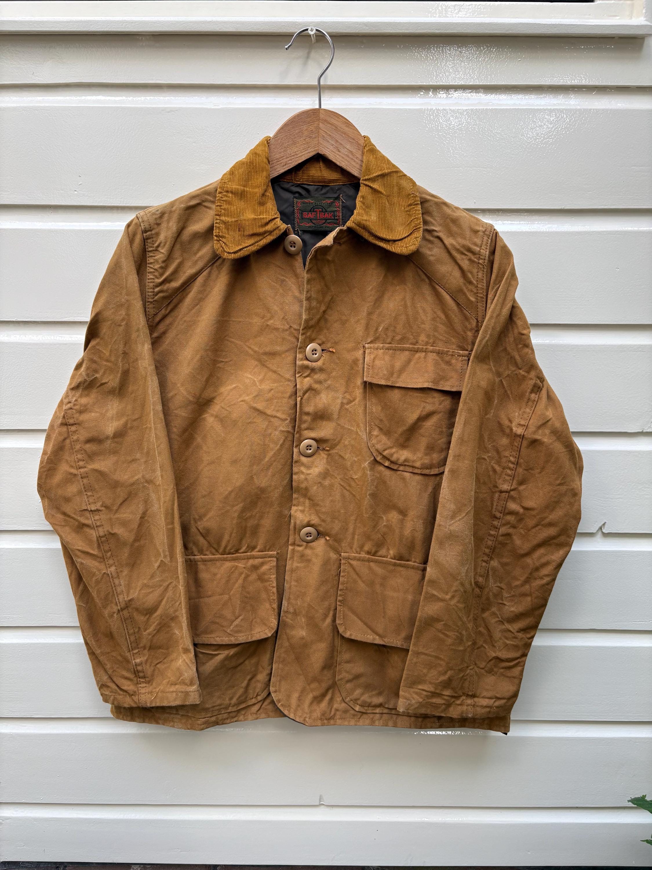 Vintage 70s: Saftbak Hunting Jacket - Canvas - Made in USA - Multi