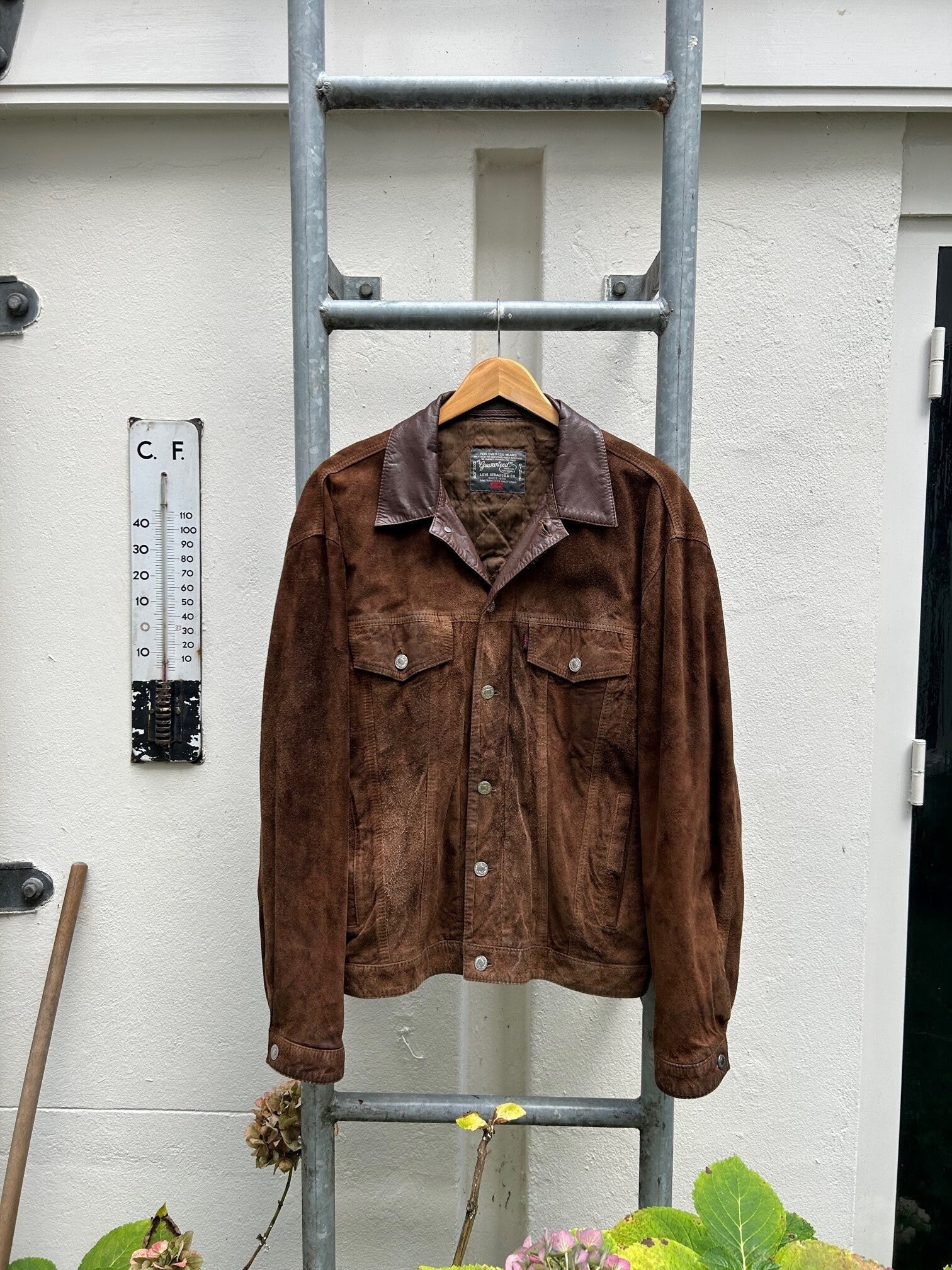80s vintage Levi's suede Leather jacket 【公式通販】