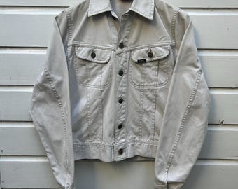 Vintage 1960s LEE 100-J Westerner Jacket ~ Size 40 R ~ Sanforized