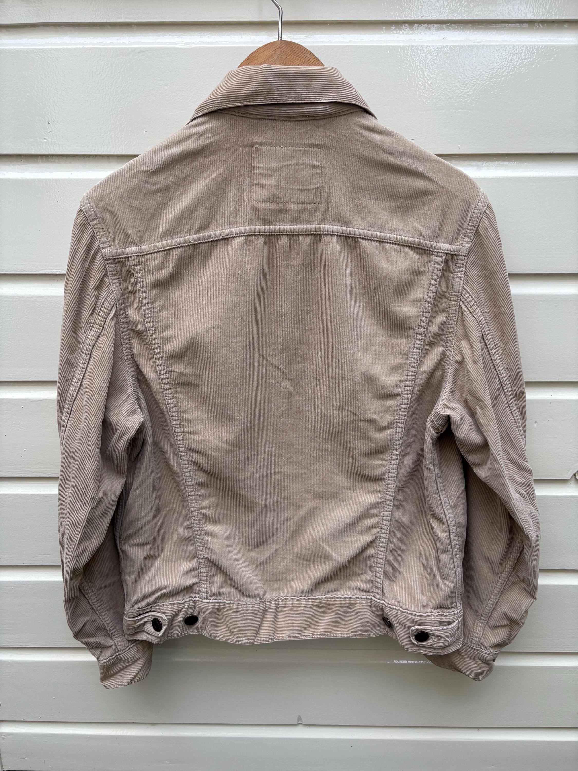 Vintage 90s: Levi's Corduroy Trucker Jacket - 70503 - Beige - With