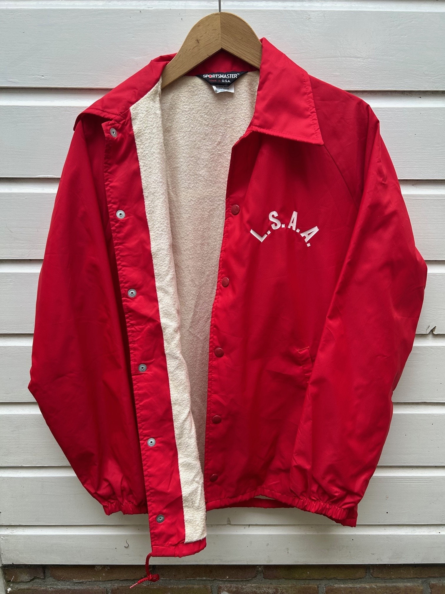 Vintage 90s: Sportsmaster Coach Jacket LSAA Sportswear Made in USA  