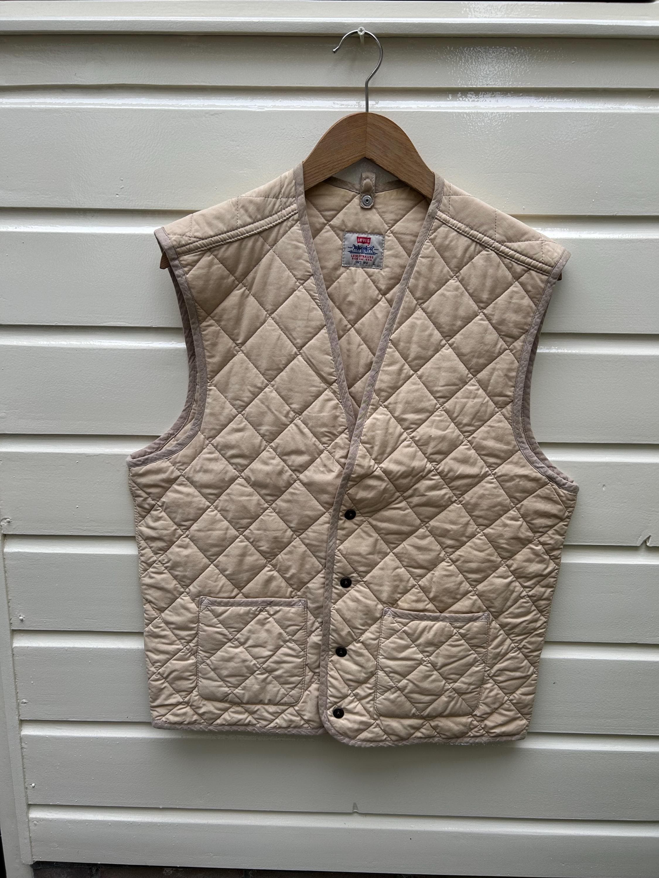 トップス FORT Military Liner Reversible Vest Bzen Mens Multi Pocket Quilted Poplin Military Style