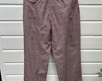 Vintage 90s: Polo by Ralph Lauren Pleated Houndstooth Pants - 100