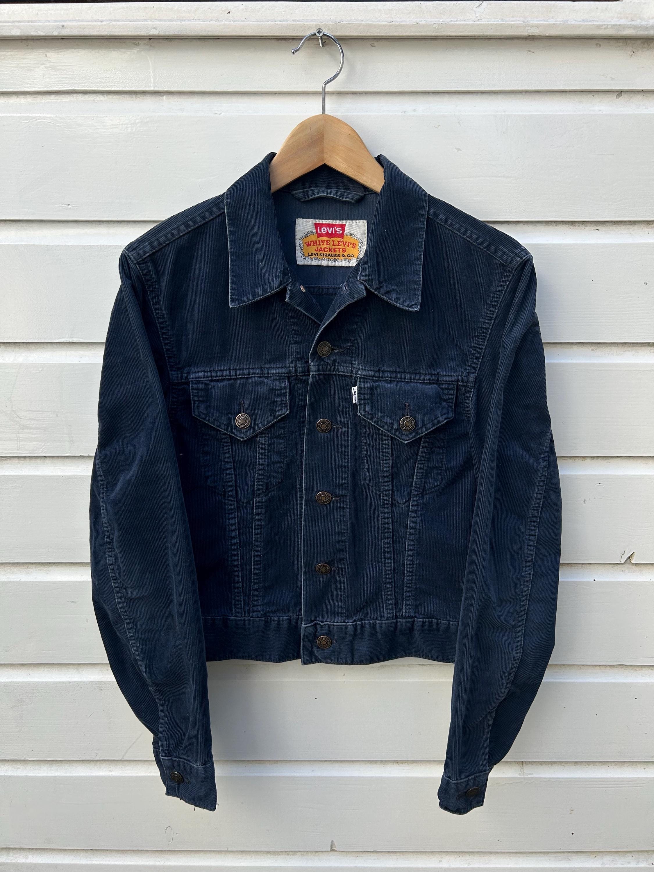 Vintage 90s CP COMPANY Corduroy Jacket Medium Brown Zipper