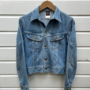 Vintage 70s: Lee Riders Denim Jacket - Union Made in USA - PATO