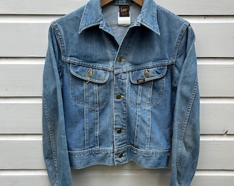 Vintage 70s: Levi's for Gals Denim Snap-button Jacket - Made