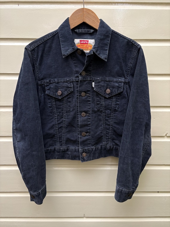 90s Levi’s 70505 Trucker Jacket corduroy Vintage 90s: Levi's Type III Corduroy Trucker Jacket - White Label