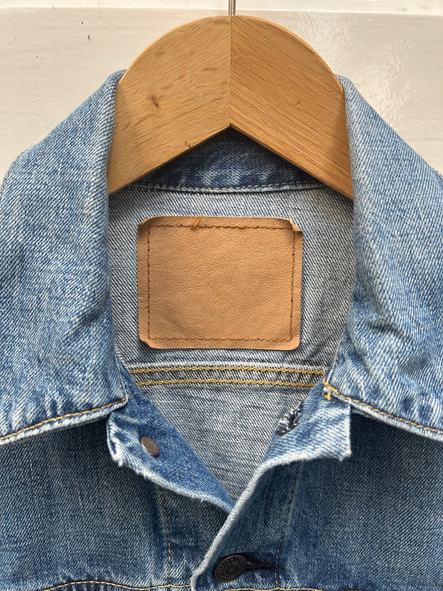 Levi's Denim Jacket 90's Vintage 3rd Reprint Made in 1997
