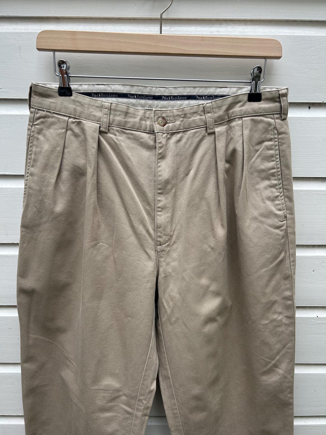 90’s USA製 POLO CHINO W34xL32 ANDREW PANT Ralph Lauren PoloChino Andrew Pants W34 90s USA Used Stylish