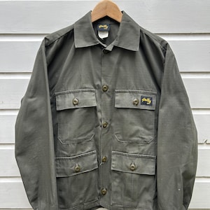 Stan Ray Baumwolle multi-Pocket Dschungeljacke - Ripstop-Gewebe - made in USA (S)