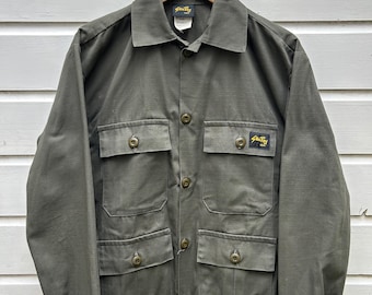 TOYS McCOY Utility Shirt Men's Custom Patched Printed Long
