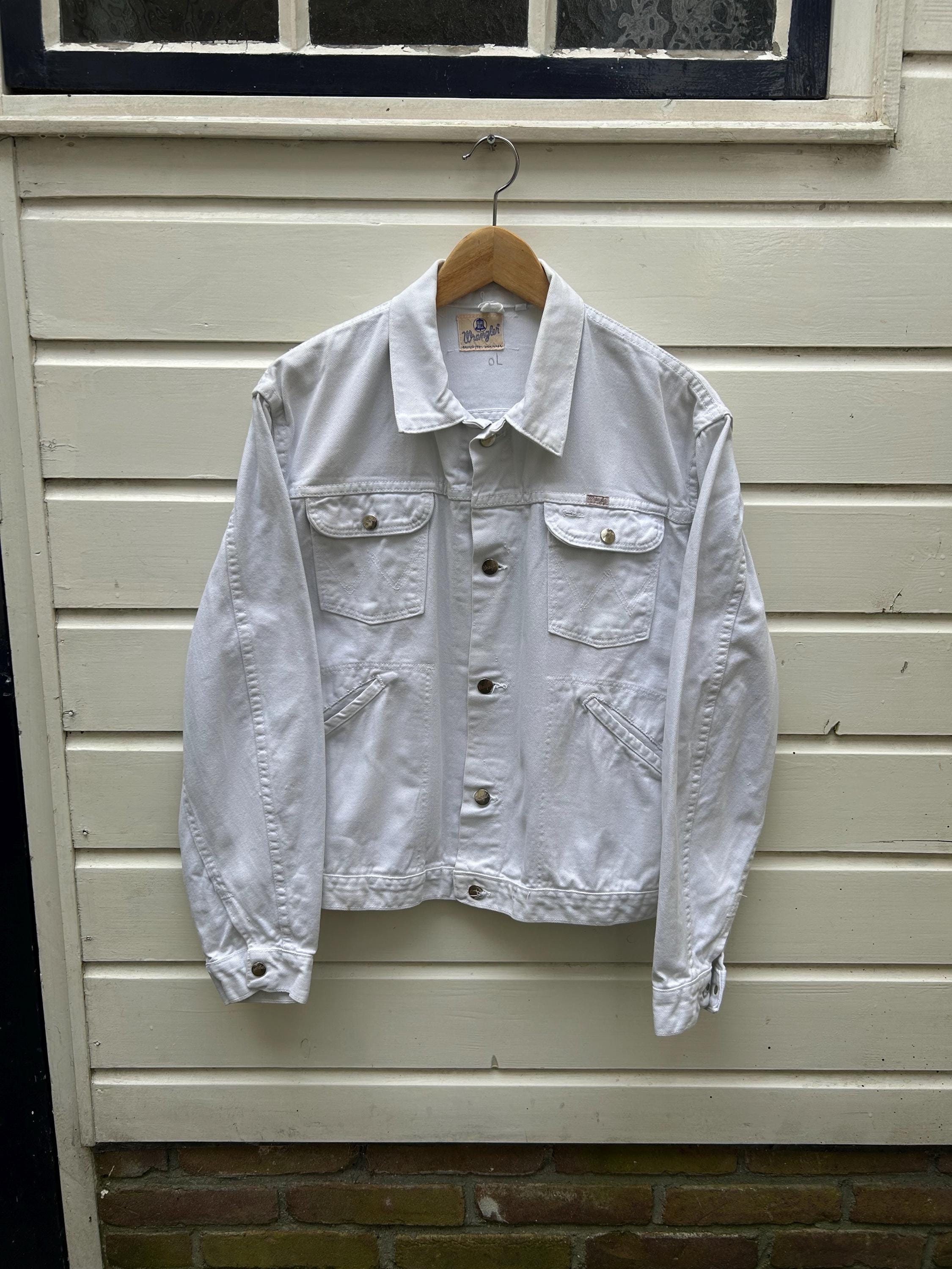 Vintage 60s: Rare Wrangler Blue Bell 124MJ White Denim