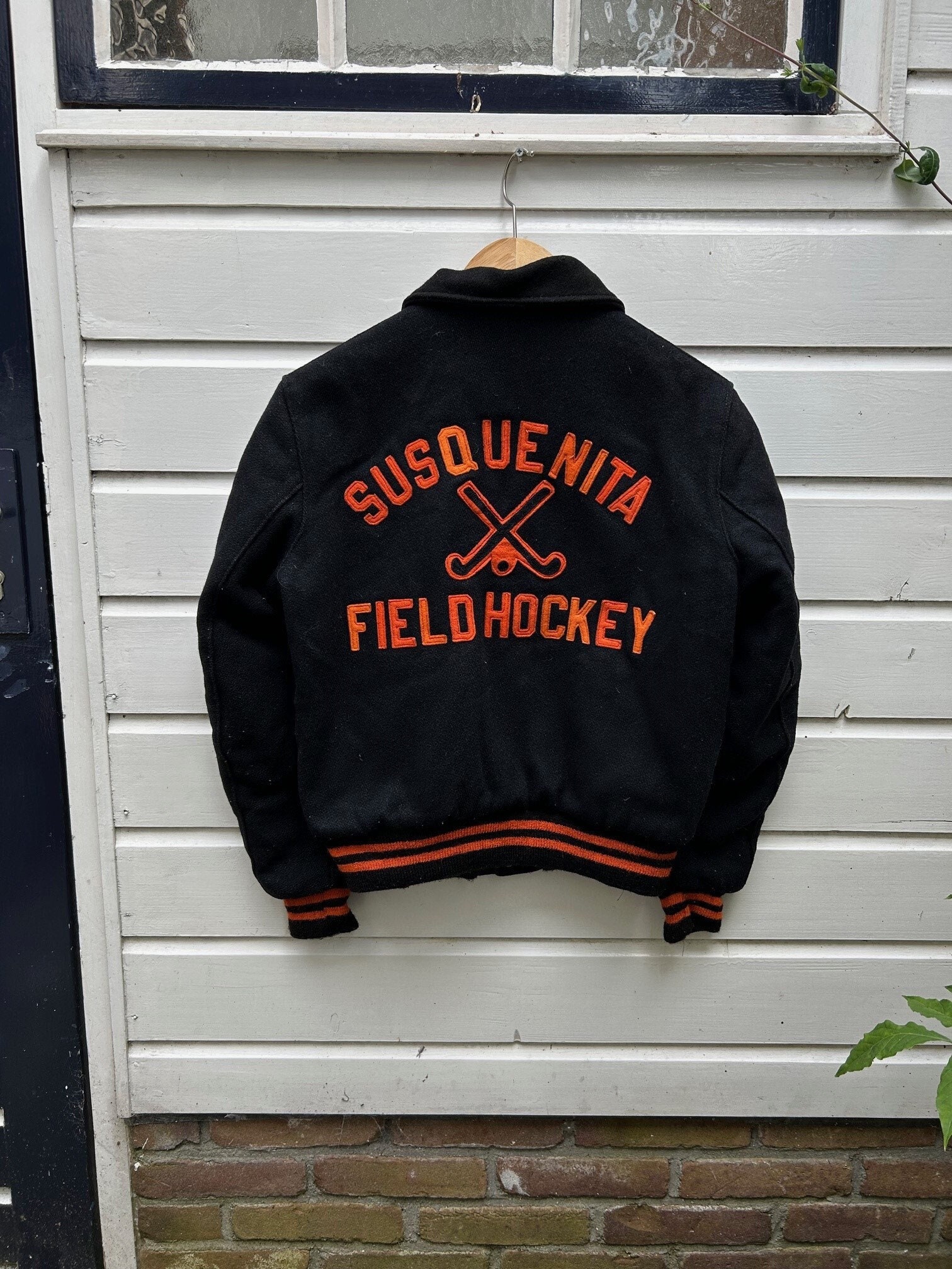 DeLONG ホッケー 刺繍ジャケット XXL ビンテージ USA製