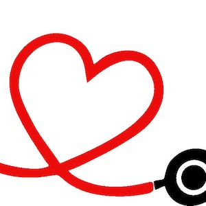 love stethoscope svg