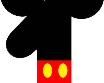 mickey様　確認ページ Mickey Mouse Numbers 0-4 - Etsy