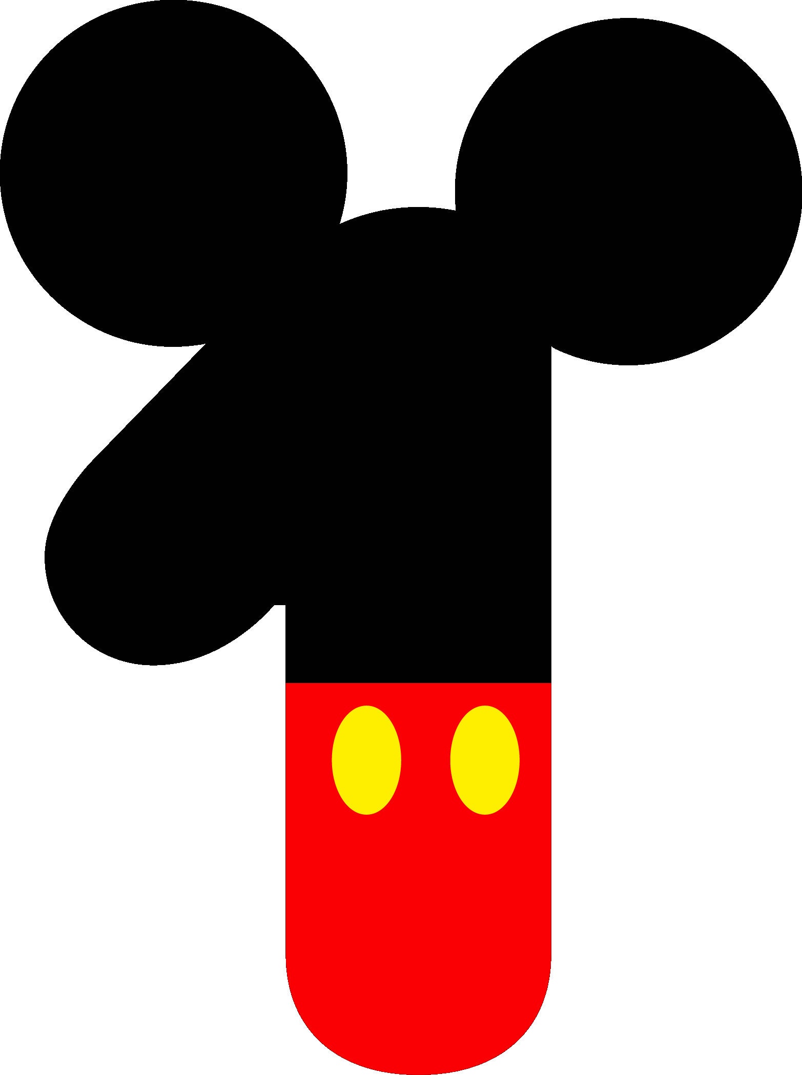 Números de mickey mouse 0-4 - Etsy México