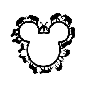 Animal kingdom mickey mouse