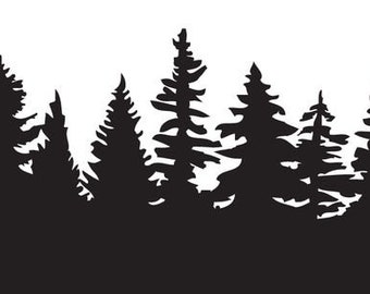 forêt de pins